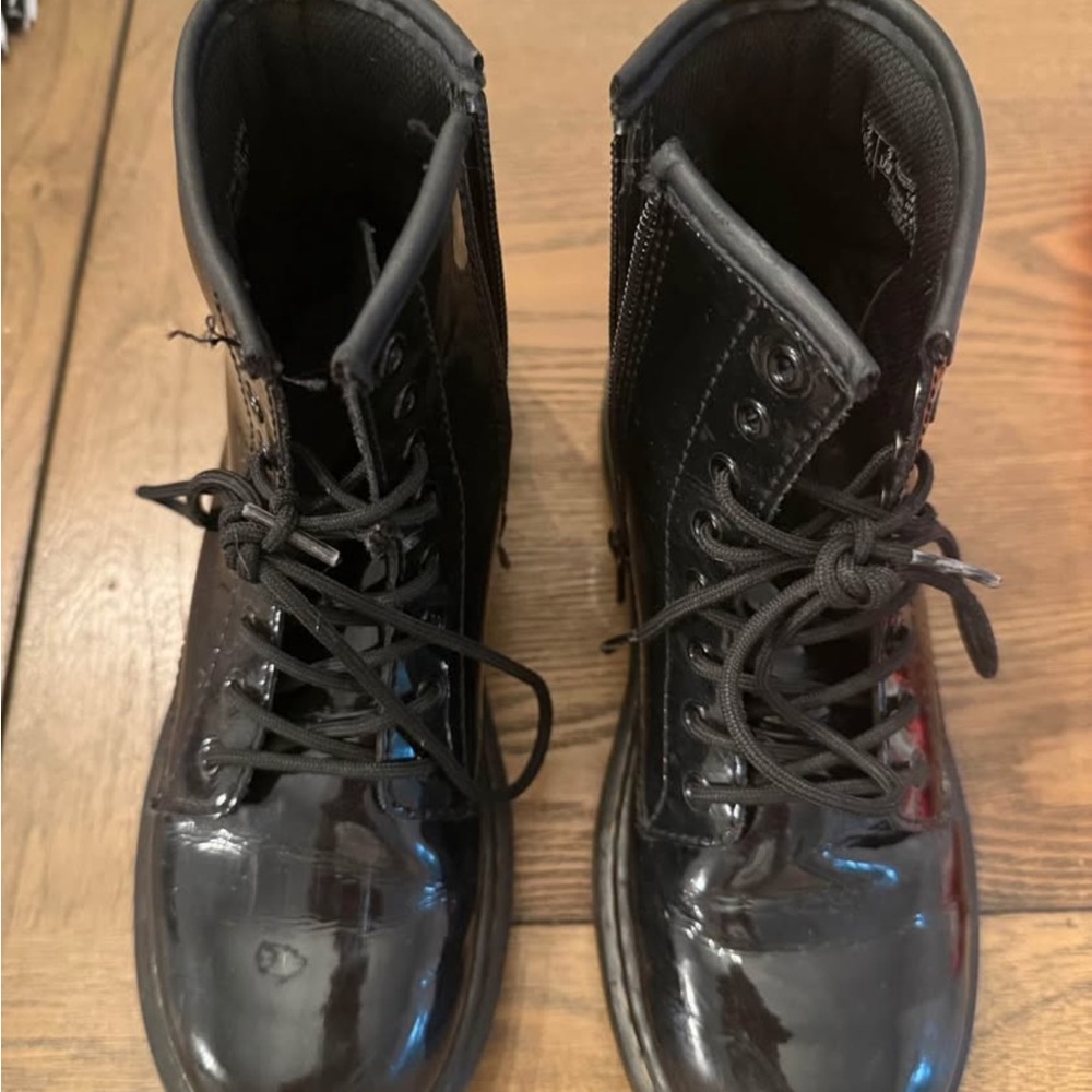 Dr. Martens Black Leather Boots